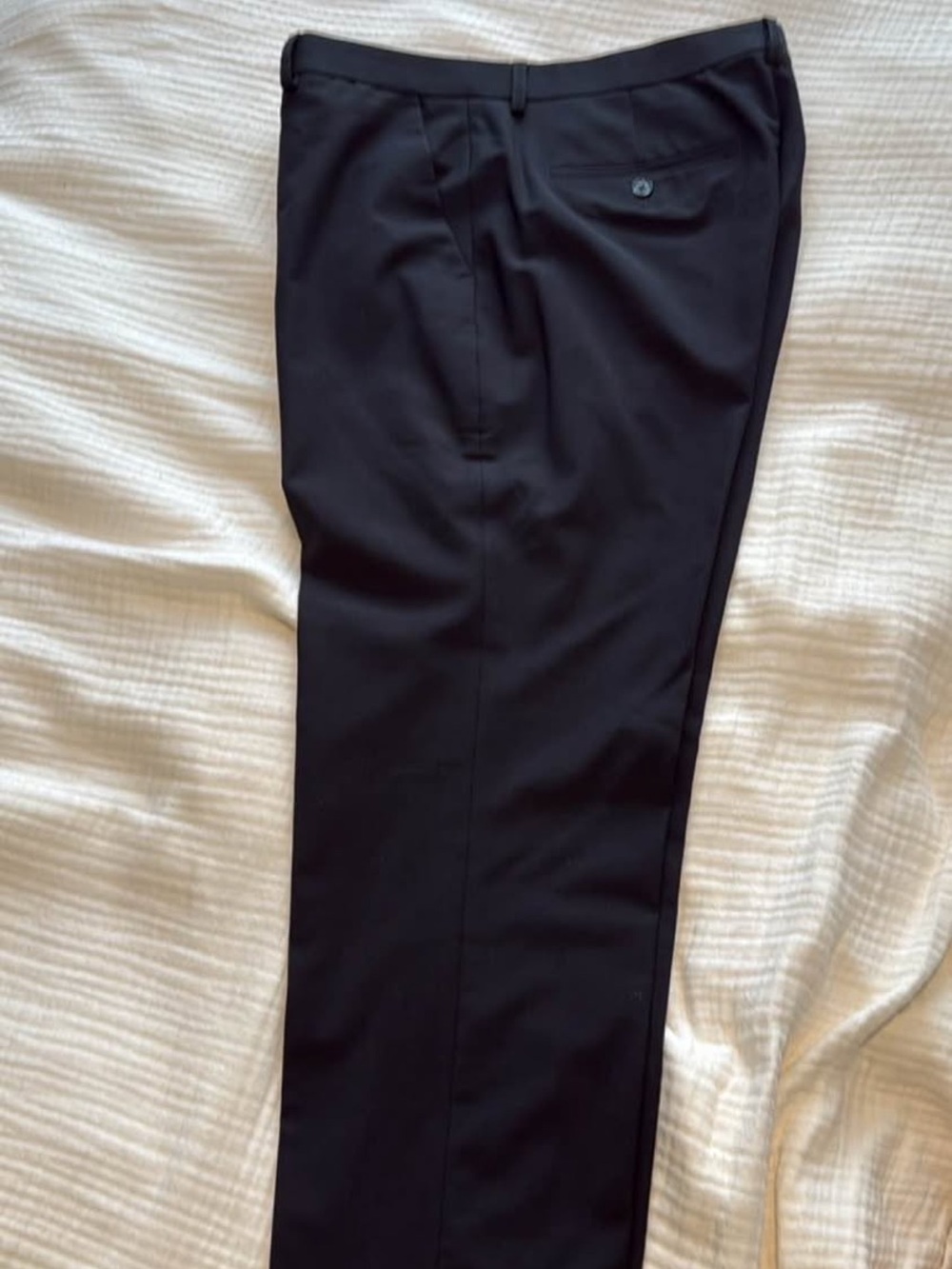 Mens Express Black Dress Pants